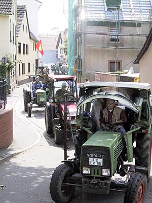 Die Traktoren kommen