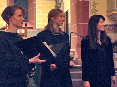 Renate Hager, Dörte Pomerien und Anne Kloos