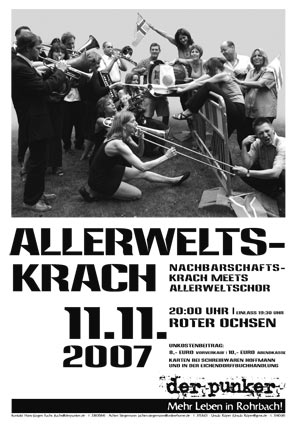 Plakat der Veranstaltung