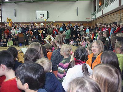 Die volle Halle