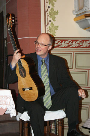 Detlev Bork und seine klassische Gitarre